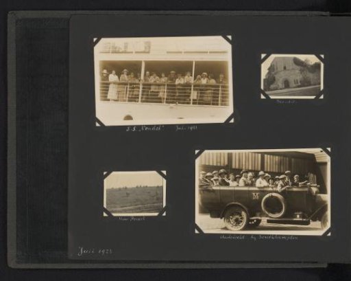 Four photographs of Southampton and surroundings