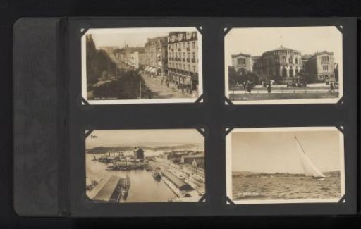 Four Photographic Postcards of Oslo