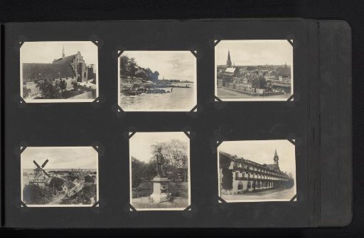 Six photographs of Copenhagen and Helsingør