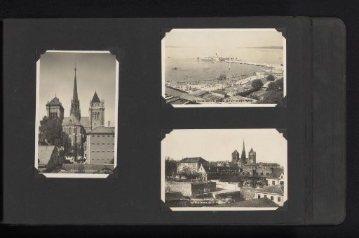 Three photographic postcards of Geneva