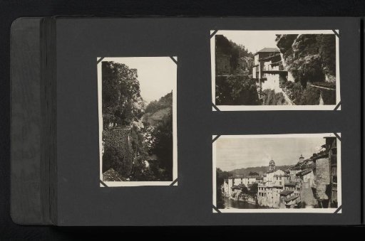 Three photographs of Pont-en-Royans