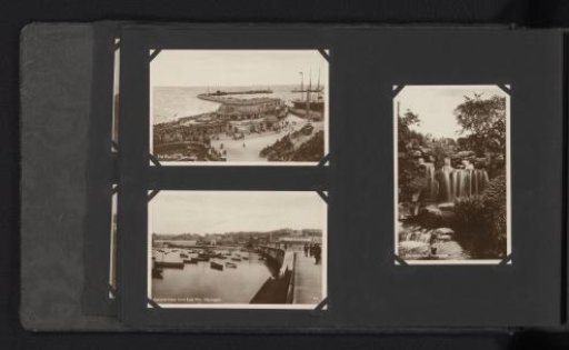 Three photographic postcards of Ramsgate