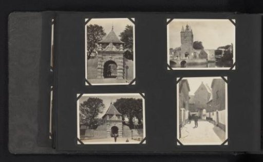 Four photographs of Schoonhoven and Zierikzee