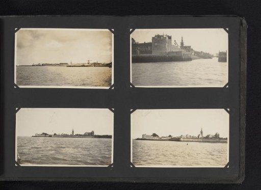 Four photographs of cities in Zeeland