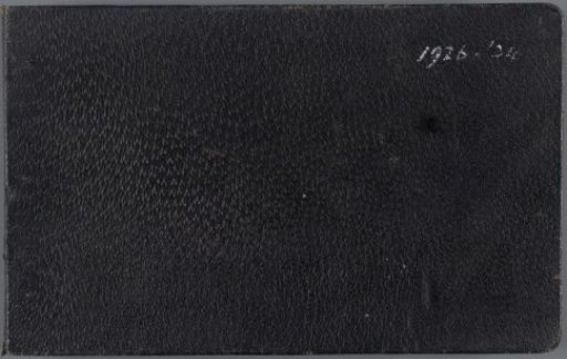 Photo album with photographs of holidays and outings of the family of Hendrik Herman van den Berg, 1926-1934