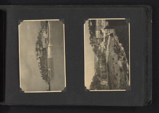 Two photographs of the English south coast