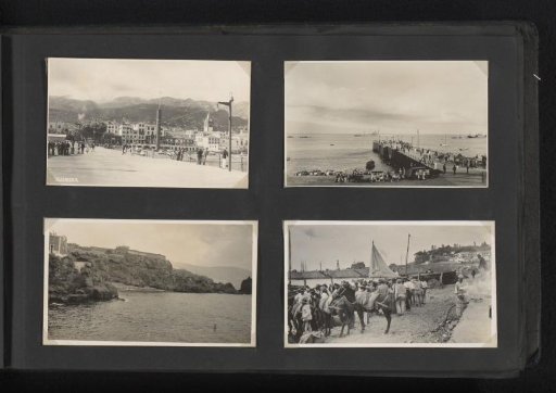 Four photographs, including one postcard, of Madeira