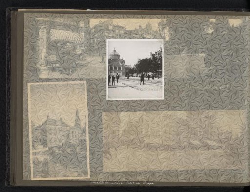 Photographic reproduction of a photograph of the Paleis voor Volksvlijt, Amsterdam