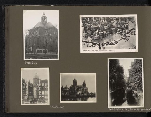 Five photos of churches in Amsterdam