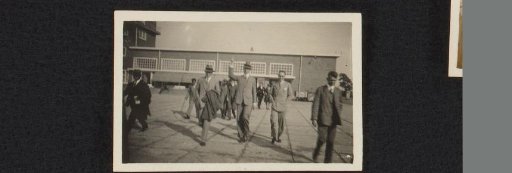 Group of men walking