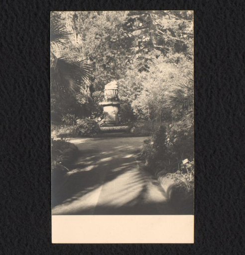 Fountain in the Garden of Villa Tritone, Sorrento