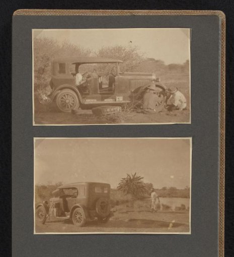 Hunters with a Car in South Africa