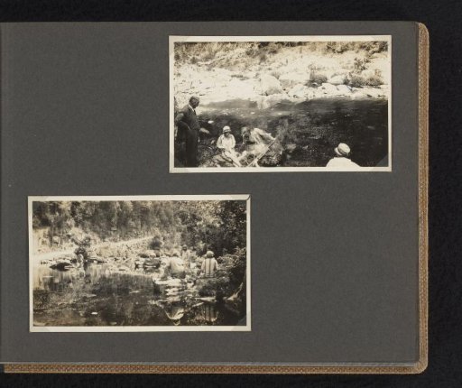 Company by a stream, probably in South Africa