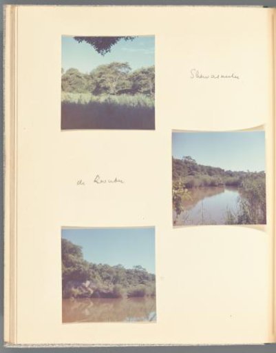 View of a landscape in Shewasaulu and two views of the Levubu River