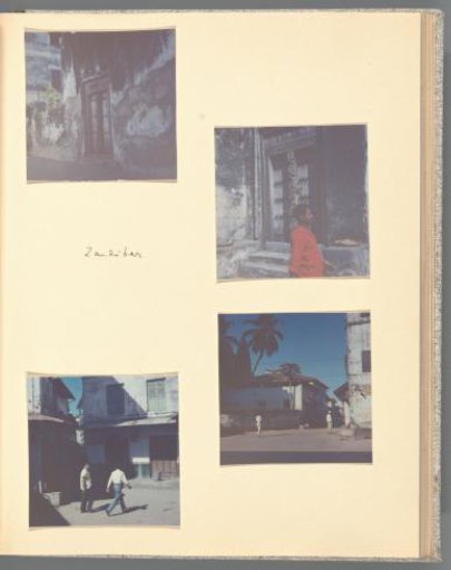 Four views of buildings in Zanzibar