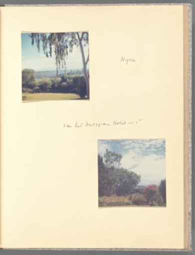 Two views of Nyeri, Kenya