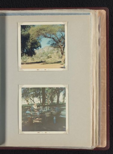 Willem van den Berg with a woman and a boy by a river in Makuleke, South Africa