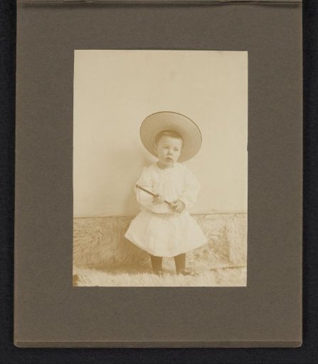 Carel van den Berg as a toddler