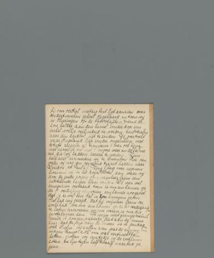 Second page of a diary of a journey through Norway
