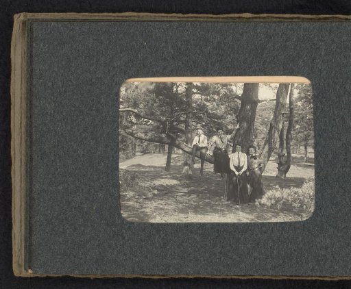 Four Members of the Van den Berg Family on the Heath in Huis ter Heide