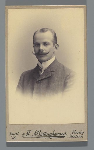 Portrait of Hendrik Herman van den Berg
