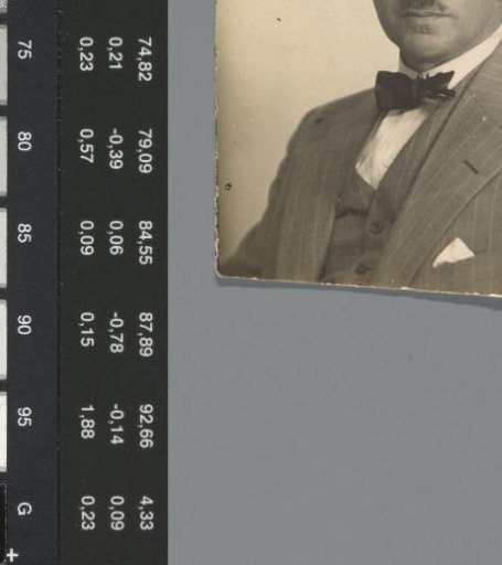 Passport photograph of Hendrik Herman van den Berg (Henk)