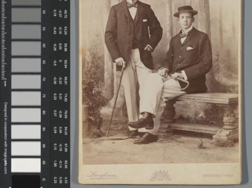 Portrait of Hendrik Herman and Karel Frederik van den Berg