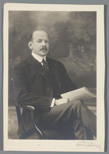 Portrait of Karel Frederik van den Berg seated