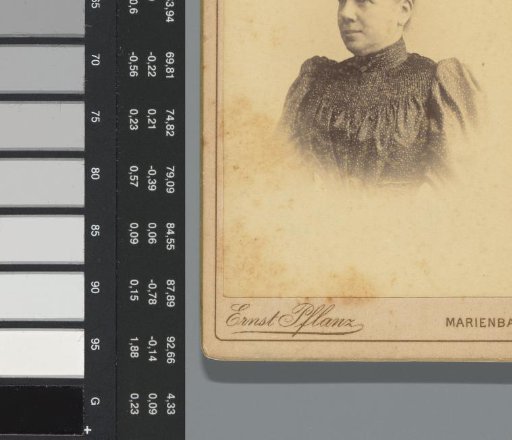 Portrait of Carolina Frederika Holle