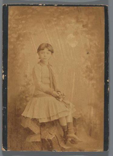 Studio Portrait of a Girl (A.C.M. Geertsema)