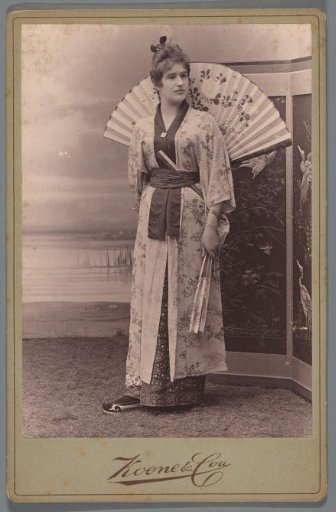 Studio portrait of Delle Dupuis