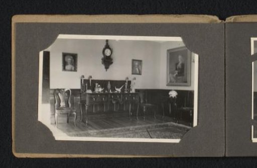 Sideboard in the dining room of the country house De Wilde Zwanen at Laren