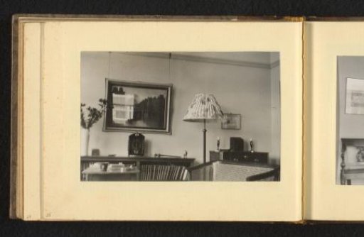 Interior with Painting and Lamp