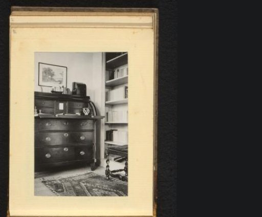 Interior with a writing desk