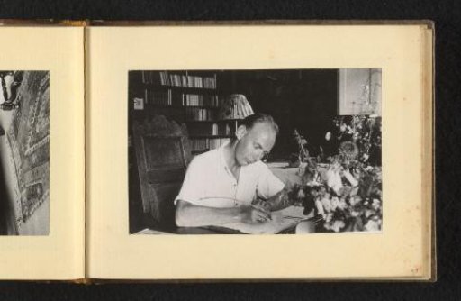 Writing Man at a Desk