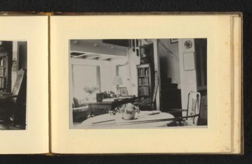 Interior with table and desk