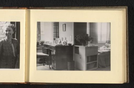 Interior of a study and bedroom