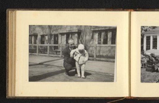 Man with a Young Child on the Street