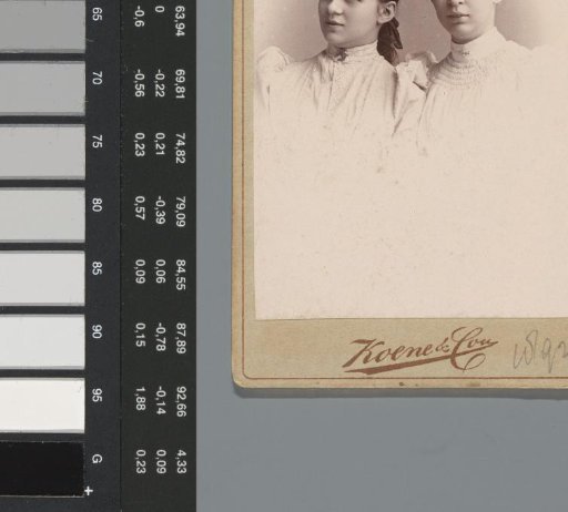 Portrait of two girls
