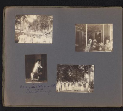 European people in Semarang, bottom left Lily Rusterworth [?]