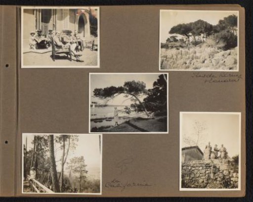Loentje and Frank Furnée with friends in the Riviera
