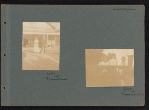 Loentje Onnen at a Tennis House in Hilversum and with Her Sister and Two Other Girls in Loosdrecht