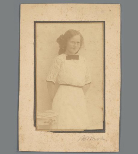 Portrait of an unknown girl