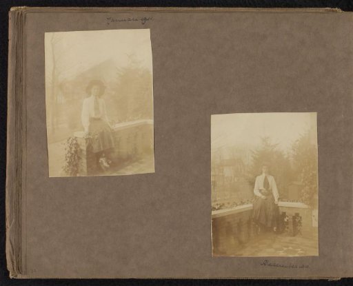 Two portraits of Milly Onnen and Winny Uhlenbeck