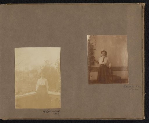 Two portraits of Loentje Onnen and Ella Uhlenbeck