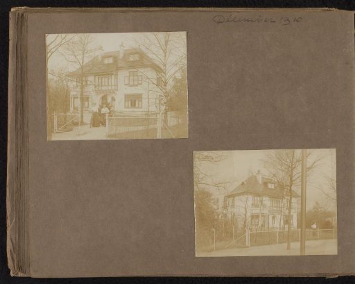 Two photographs of Greet and Lien Lapp for Villa Rozenburg on Regentessenlaan in Hilversum