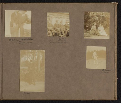 Five photographs from the circle of Loentje Onnen, including Guly Boissevain