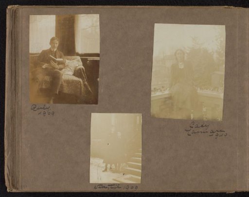 Three portraits of Guly Boissevain, Caty van den Wall Bake and others