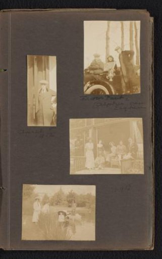 Friends of Loentje Onnen, including Frans Paut and Alphie van Eeghen
