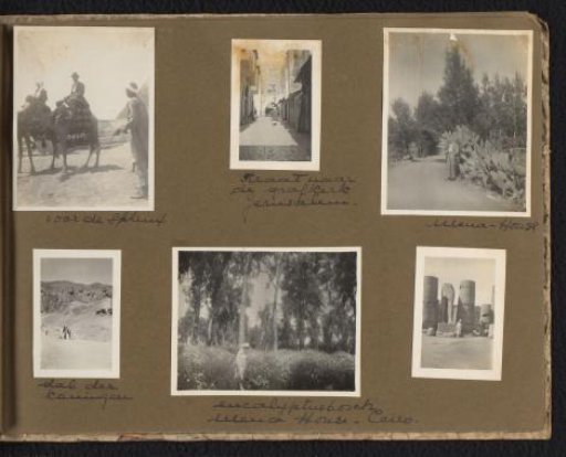 Six photographs from a trip to Egypt and Jerusalem